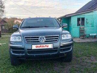 2003 Volkswagen Touareg I, серый, 600000 рублей, вид 1