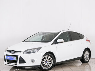 2014 Ford Focus III, белый, 799000 рублей, вид 3