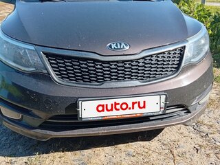 2016 Kia Rio III Рестайлинг, коричневый, 930000 рублей, вид 2