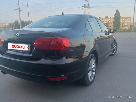 2012 Volkswagen Jetta VI, чёрный, 1110000 рублей, вид 5
