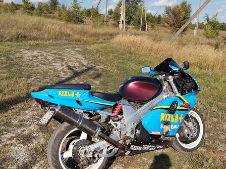2001 Suzuki TL 1000, синий, 235000 рублей, вид 2