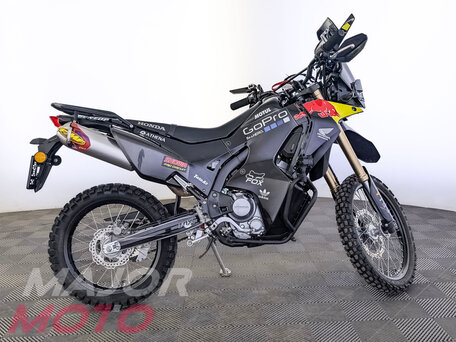 2020 Honda CRF 250L Rally, чёрный, 500000 рублей, вид 1