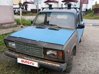 2005 Lada (ВАЗ) 2107, синий, 100000 рублей, вид 1