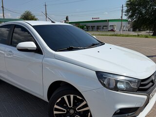 2021 Lada (ВАЗ) Vesta I, белый, 1100000 рублей, вид 2