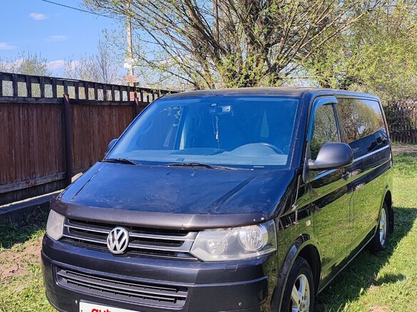 2012 Volkswagen Multivan T5 Рестайлинг, чёрный, 1870000 рублей
