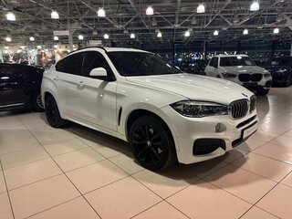 2018 BMW X6 40d II (F16), белый, 4690000 рублей, вид 1