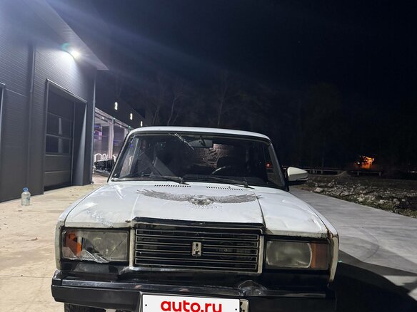 2008 Lada (ВАЗ) 2107, белый, 97000 рублей - вид 5