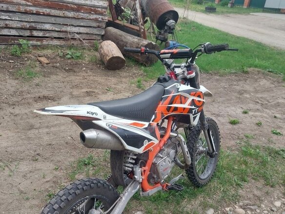 2022 Kayo TT160, оранжевый, 90000 рублей - вид 6