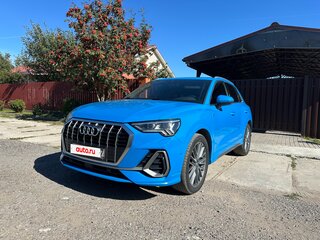 2018 Audi Q3 45 TFSI II (F3), синий, 3290000 рублей, вид 1