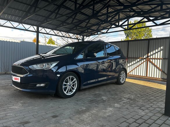 2016 Ford C-MAX II Рестайлинг, синий, 1300000 рублей - вид 2