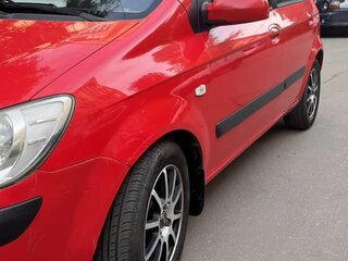 2005 Hyundai Getz I Рестайлинг, красный, 405000 рублей, вид 5