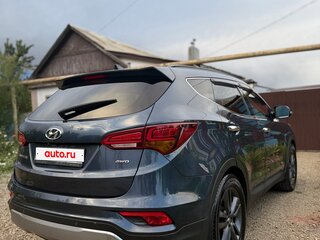 2016 Hyundai Santa Fe III Рестайлинг, синий, 2250000 рублей, вид 5