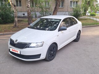 2019 Skoda Rapid I Рестайлинг, белый, 898000 рублей, вид 1