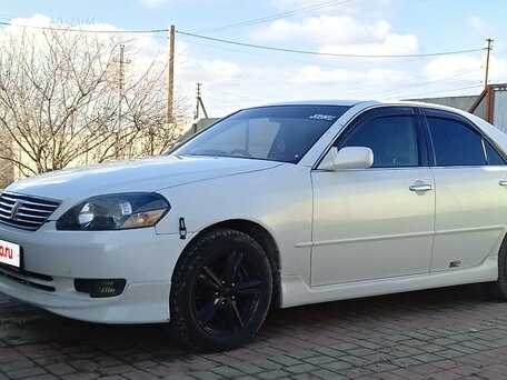 2002 Toyota Mark II IX (X110), белый, 550000 рублей, вид 1