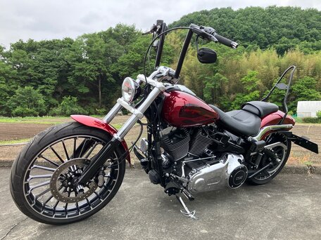 2017 Harley-Davidson Breakout, красный, 1341000 рублей, вид 5