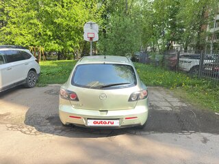 2008 Mazda 3 I (BK) Рестайлинг, золотистый, 420000 рублей, вид 4