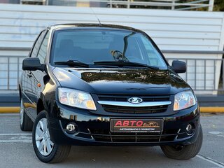 2014 Lada (ВАЗ) Granta I, чёрный, 449999 рублей, вид 5