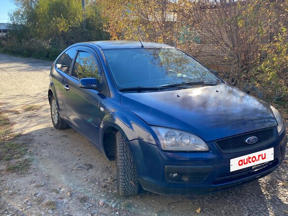 2007 Ford Focus II, синий - вид 2