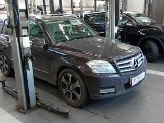 2011 Mercedes-Benz GLK-Класс 220 CDI I (X204), коричневый, 1070000 рублей, вид 2