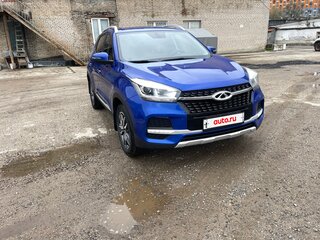2022 Chery Tiggo 4 I Рестайлинг, синий, 950000 рублей, вид 3