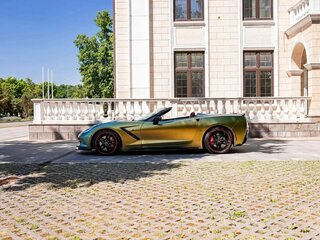 2014 Chevrolet Corvette Stingray C7, белый, 7600000 рублей, вид 4