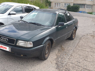 1992 Audi 80 V (B4), зелёный, 90000 рублей, вид 2