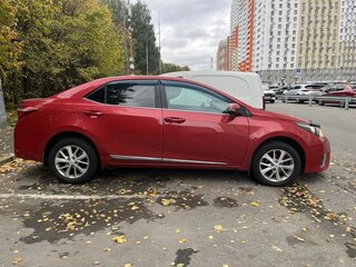 2013 Toyota Corolla XI (E160, E170, E180), красный, 1370000 рублей, вид 2