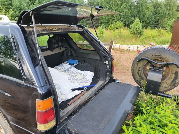 1994 Opel Frontera A, чёрный, 425000 рублей - вид 7
