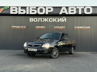 2014 Lada (ВАЗ) Priora I Рестайлинг, чёрный, 650000 рублей, вид 1