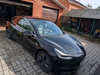 2018 Tesla Model 3 Long Range I, чёрный, 3100000 рублей, вид 3