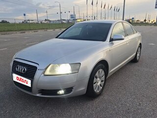 2007 Audi A6 III (C6), серебристый, 985000 рублей, вид 2