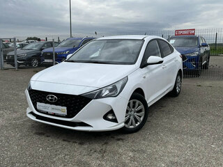 2022 Hyundai Solaris II Рестайлинг, белый, 1565000 рублей, вид 3