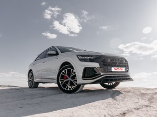 2020 Audi Q8 50 TDI I (4M), белый, 7399000 рублей, вид 5