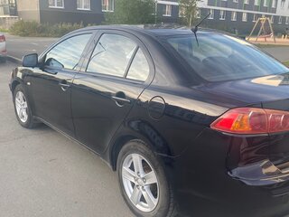 2008 Mitsubishi Lancer X, чёрный, 420000 рублей, вид 4