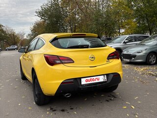 2012 Opel Astra GTC J Рестайлинг, жёлтый, 550000 рублей, вид 1