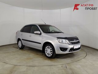 2017 Lada (ВАЗ) Granta I, серебристый, 655000 рублей, вид 3