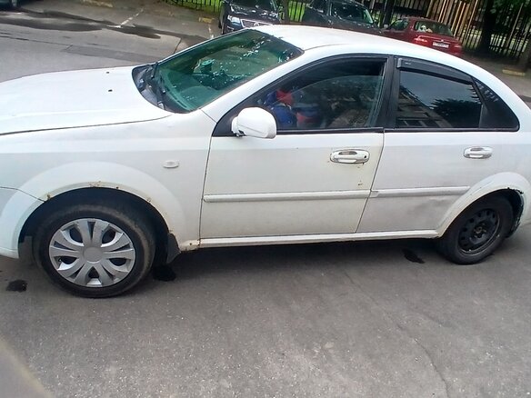 2008 Chevrolet Lacetti I, белый, 220000 рублей - вид 3