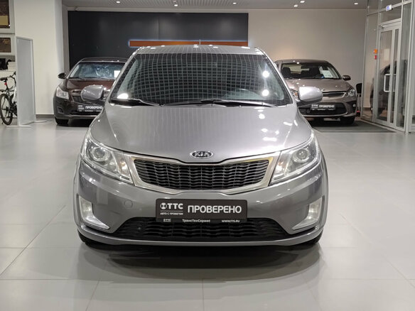 2014 Kia Rio 6-speed III, серый, 575000 рублей - вид 1
