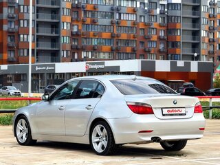 2006 BMW 5 серии 525i V (E60/E61), серебристый, 875000 рублей, вид 3