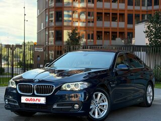 2016 BMW 5 серии 520i VI (F10/F11/F07) Рестайлинг, синий, 2400000 рублей, вид 2