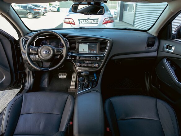 2014 Kia Optima III Рестайлинг, чёрный - вид 15
