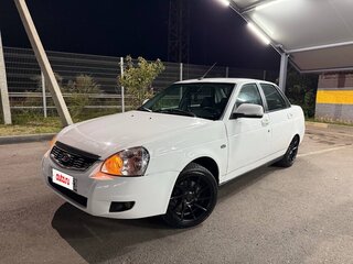 2013 Lada (ВАЗ) Priora I Рестайлинг, белый, 455000 рублей, вид 1