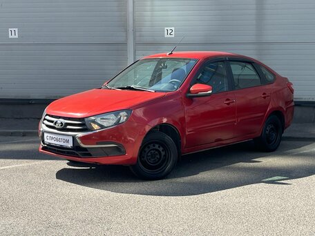 2022 Lada (ВАЗ) Granta I Рестайлинг, красный, 619000 рублей, вид 1