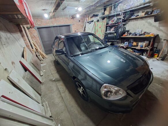 2010 Lada (ВАЗ) Priora I, серый, 230000 рублей - вид 10