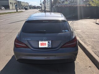 2017 Mercedes-Benz CLA 180 I (C117, X117) Рестайлинг, серый, 1450000 рублей, вид 4