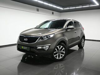 2014 Kia Sportage III Рестайлинг, коричневый, 1345000 рублей, вид 1