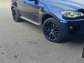 2014 BMW X6 30d I (E71) Рестайлинг, синий, 3000000 рублей, вид 3