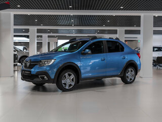 2019 Renault Logan Stepway II Рестайлинг, синий, 1025000 рублей, вид 1