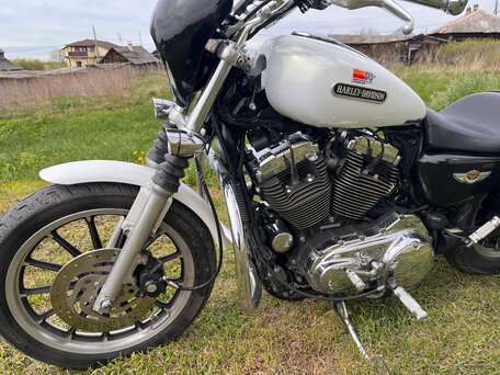 2008 Harley-Davidson Sportster 1200, белый, 650000 рублей, вид 2