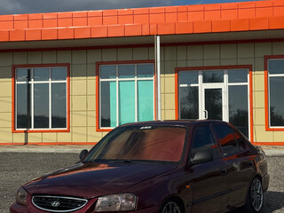 2007 Hyundai Accent ТагАЗ II, красный, 379000 рублей, вид 1